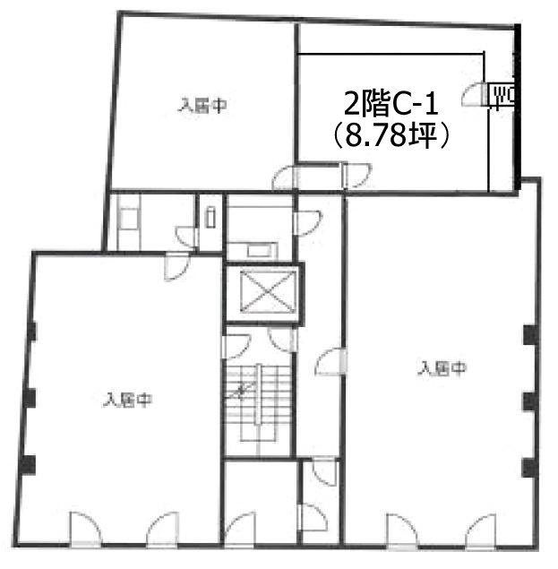 三神ALビルC-1 間取り図