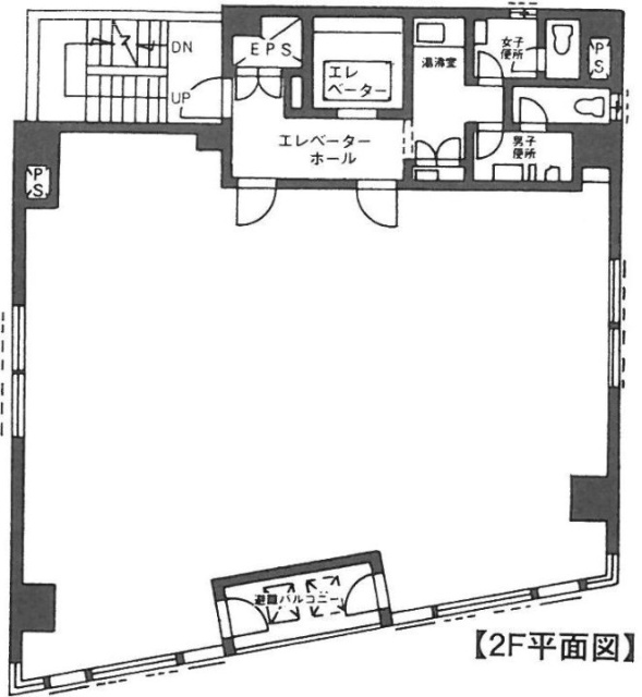 シティープライム日本橋2F 間取り図