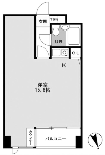 DAIGOビル304 間取り図