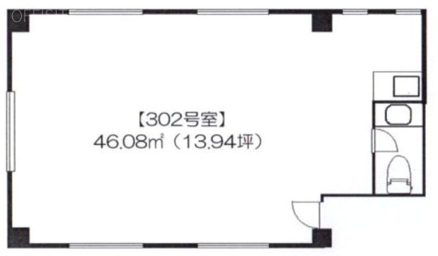 ネクストビル302 間取り図