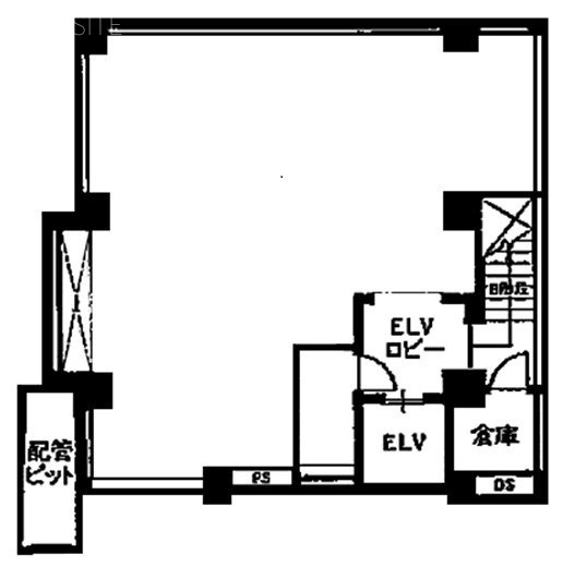 NKビルB1F 間取り図