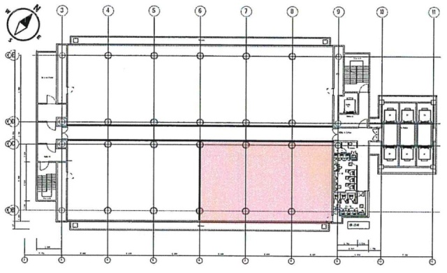 新横浜スクエアビル東A 間取り図