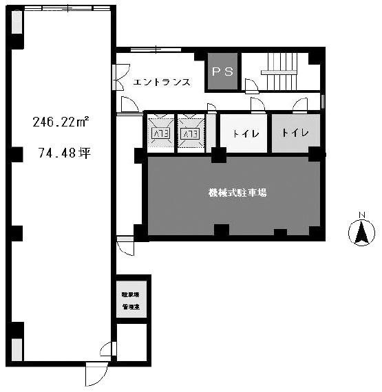 アクセスビル1F 間取り図