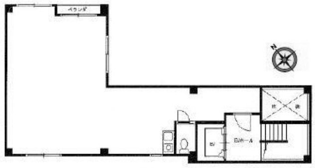 けやきビル2F 間取り図