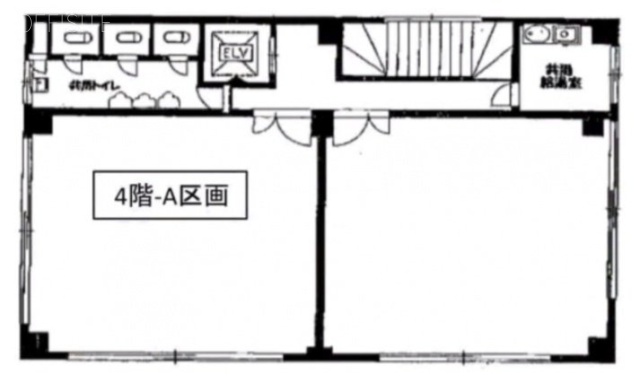 愛染堂ビルA 間取り図