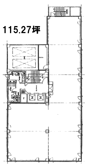 ヒューリック新京橋ビル2F 間取り図