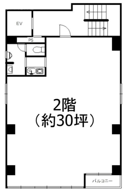 カーネ蒲田2F 間取り図