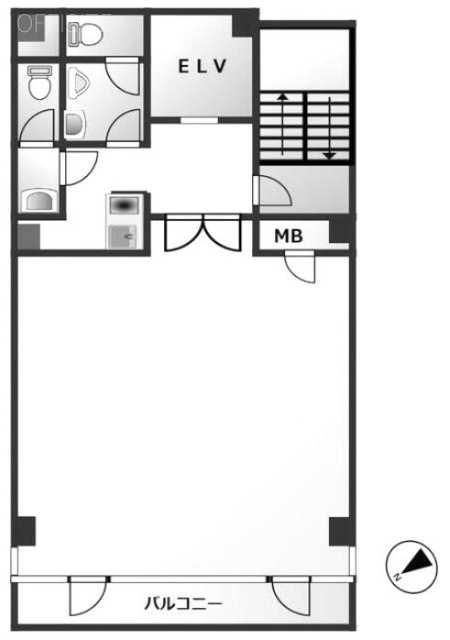 FP五反田ビル8F 間取り図