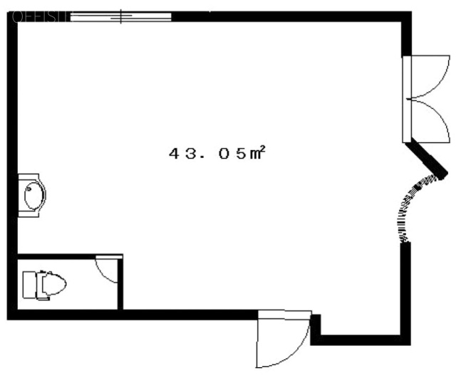アイビービル2F 間取り図