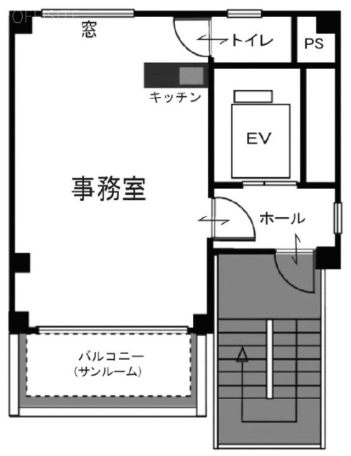 神田新洋ビル4F 間取り図