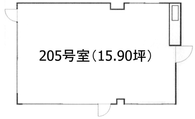 ネクストビル205 間取り図