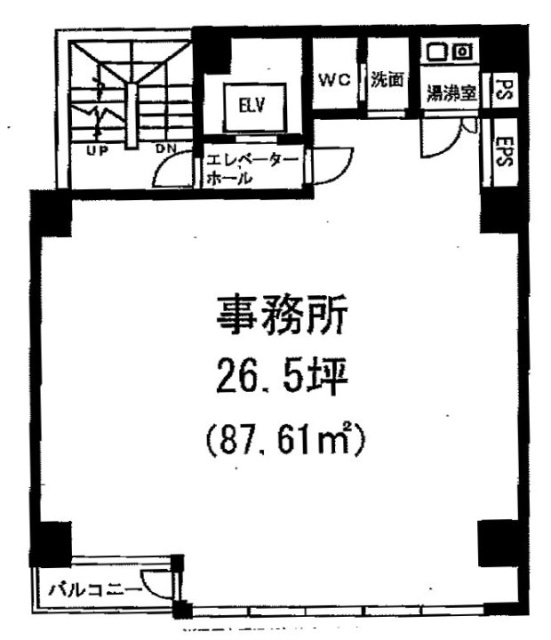 藤井第2ビル2F 間取り図