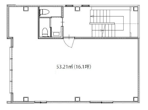 First Enomotoビル4F 間取り図