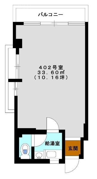 リバービル402 間取り図
