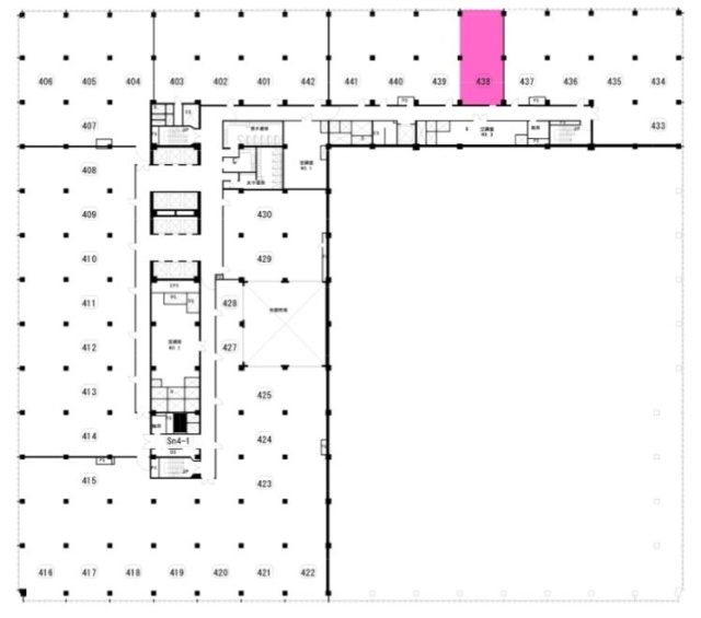 国際ビル438 間取り図
