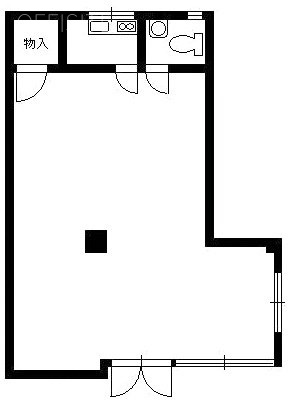野口マンションビル1F 間取り図