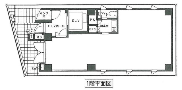 MC青山ビル1F 間取り図