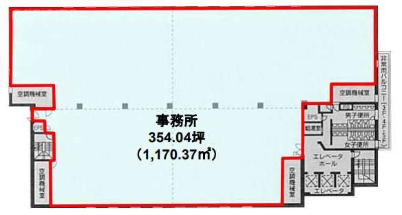 第一びる本館4F 間取り図