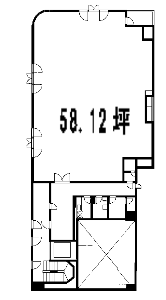 ニッパツ西口ビル7F 間取り図