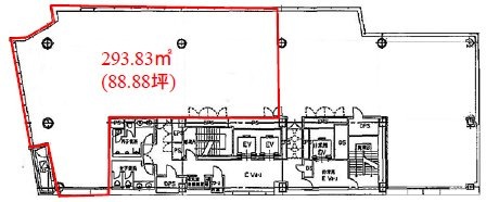 パシフィックマークス川崎13F 間取り図