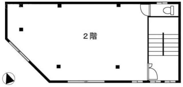 大萬薬局ビル2F 間取り図