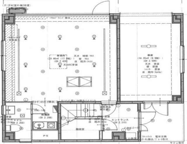 ロジビル1F 間取り図