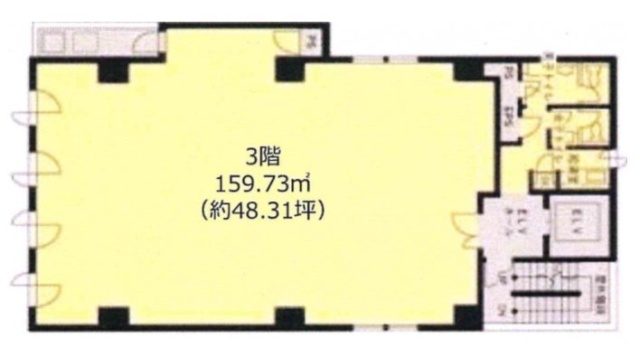 新橋原ビル3F 間取り図