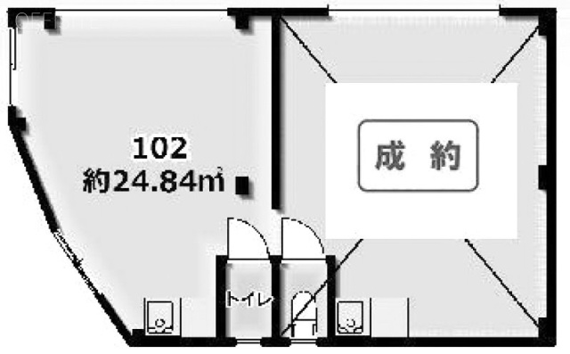 千村ビル102 間取り図