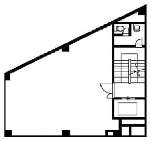 アソルティ東新橋3F 間取り図