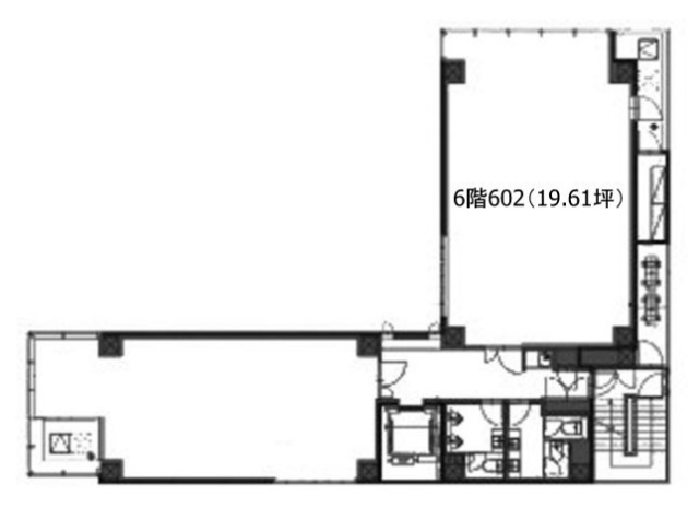 ACN京橋ビル602 間取り図