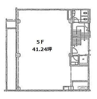 MYビル5F 間取り図