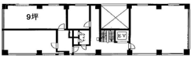 大貫ビル1B 間取り図