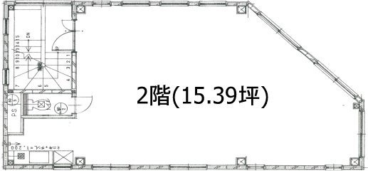 西元ビル2F 間取り図