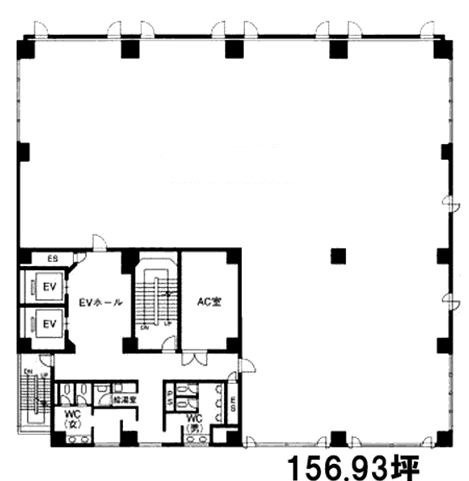 新川NSビル4F 間取り図