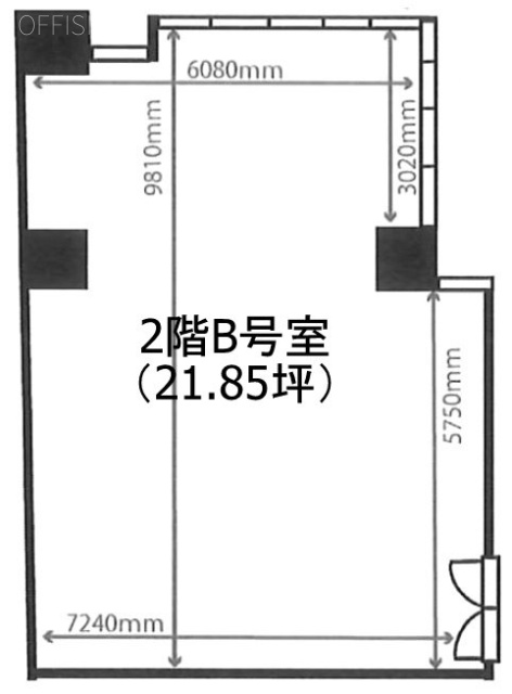 ワコーレ三軒茶屋64ビルB 間取り図