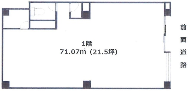 東京銀座ビルディング101 間取り図