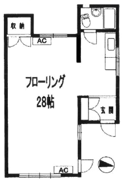 ハイツ太陽ビル212 間取り図