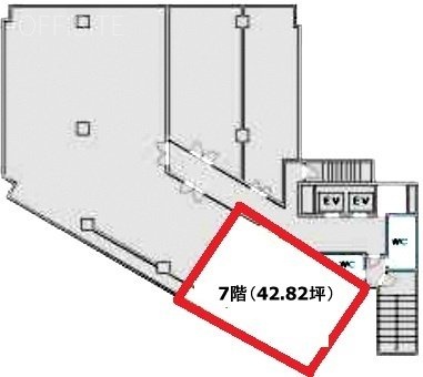 藤久ビル西1号館7F 間取り図