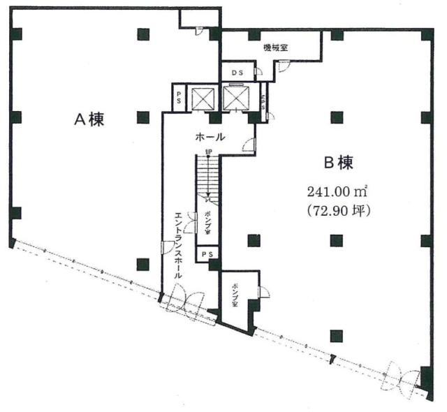 東照ビルB棟 間取り図
