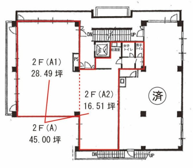 御成門コープA1 間取り図