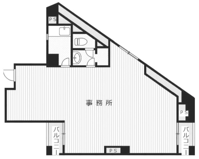 小日向安田ビル203 間取り図