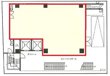 VORT銀座maxim1F 間取り図