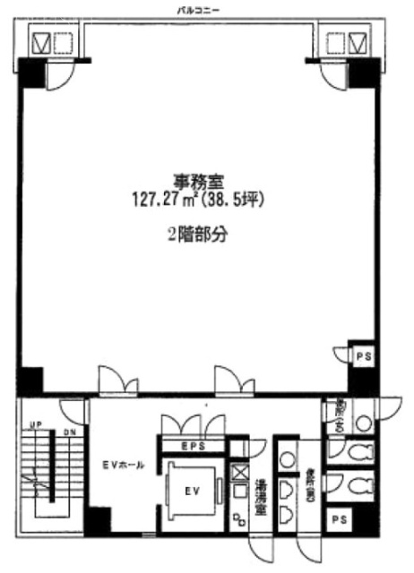 RK-Cubeビル2F 間取り図