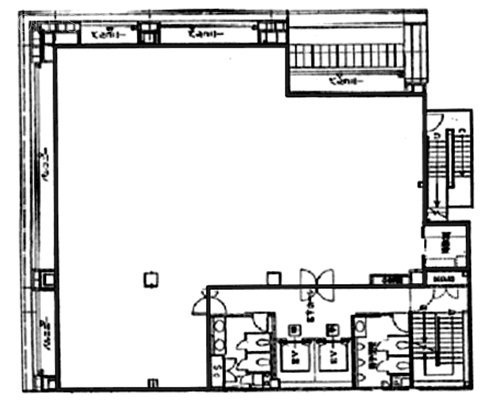 三和港南ビル6F 間取り図