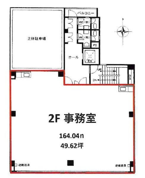 日企第3ビルディング201・202 間取り図