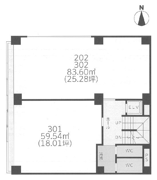 寿ビル302 間取り図