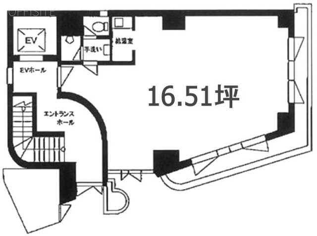 トーショービル1F 間取り図