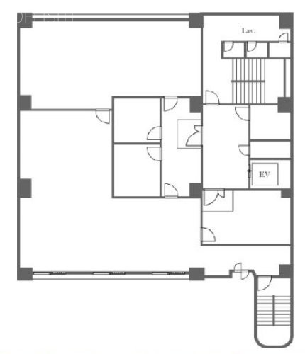 第四田町ビル2F 間取り図
