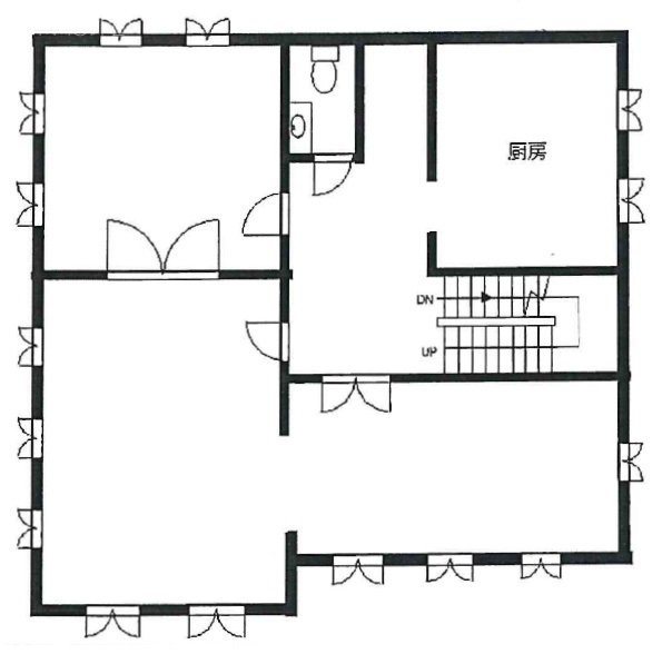 ルセーヌ館1号館1F 間取り図