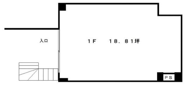 ヴォーグ代官山Ⅱ1F 間取り図